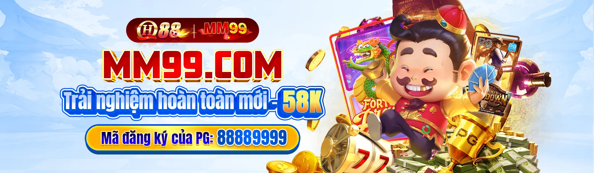 Sòng bạc trực tuyến pg99 game với ưu đãi khủng và giải độc đắc lớn